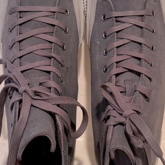 ALLSAINTS Dumont High Top Suede Trainers NEW WITHOUT BOX - Picture 8 of 13